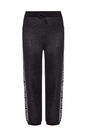 Trousers with embroidered logo, zdjęcie 1 Trousers with embroidered logo od MSGM
